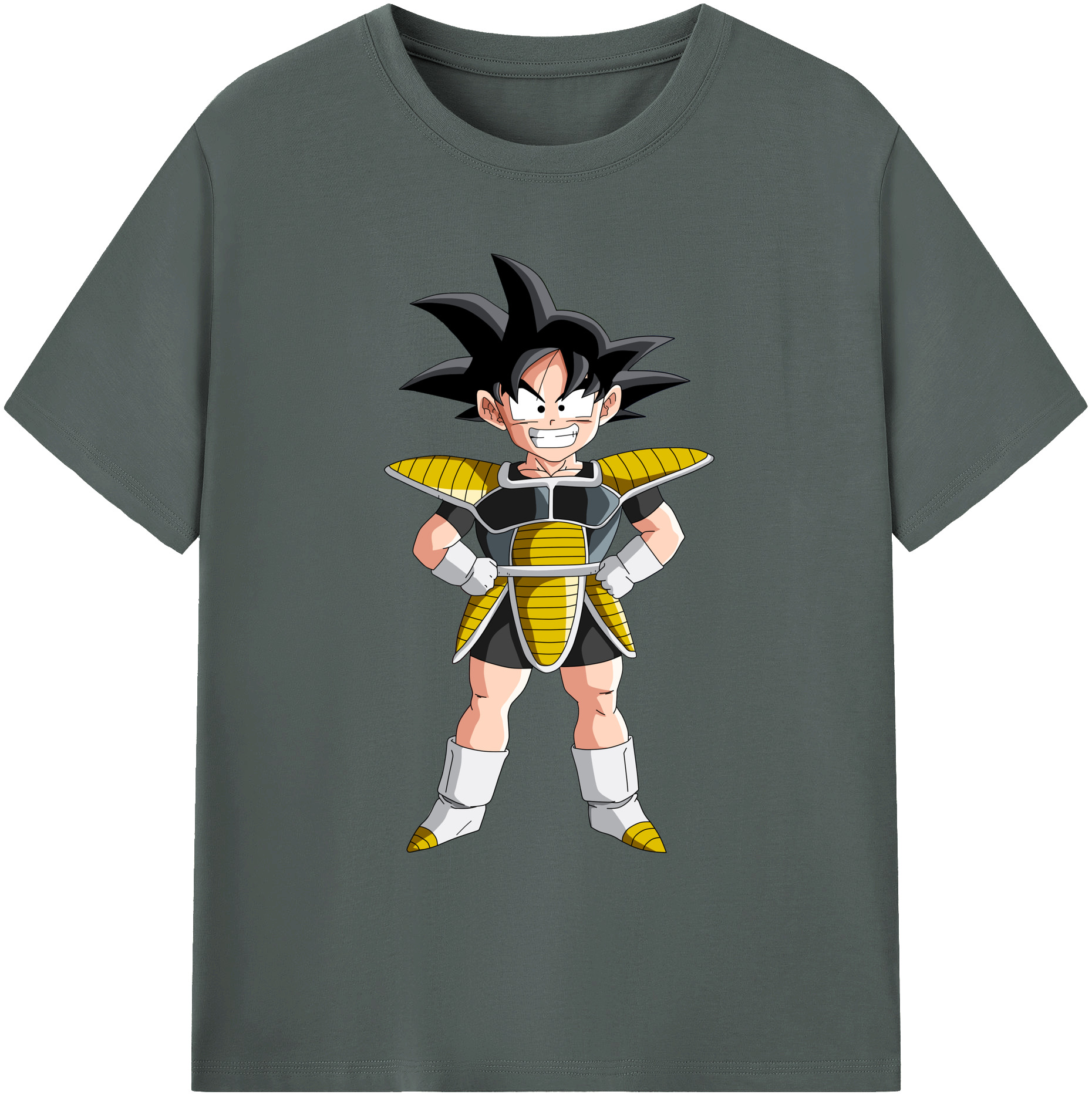（画像用） ドラゴンボール 孫悟空（そん ごくう）Son Goku カカロット DRAGON BALL Kakarotto 綿100％ メンズ半袖Tシャツ｜肌触りやわらか＆通気性